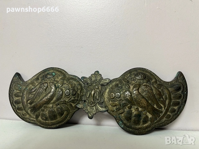 Пазарджишки пафти от 19ти век ,сребърна сплав, снимка 3 - Антикварни и старинни предмети - 53794196