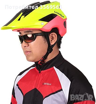 Каска за планинско колоездене Lixada Свръхлека регулируема каска за MTB велосипед за колоездене , снимка 3 - Спортна екипировка - 39071678