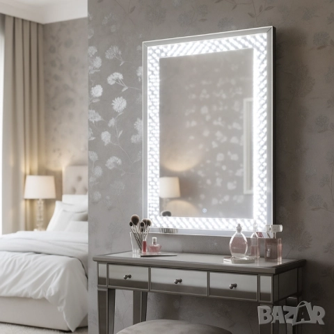 Стилно LED огледало, снимка 10 - Други стоки за дома - 51852494