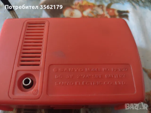 Транзистор Санио, снимка 5 - Радиокасетофони, транзистори - 49411438