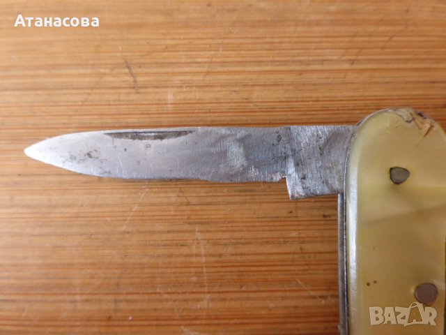 Джобно ножче 3 инструмента Тервел седефено, снимка 5 - Ножове - 41004939