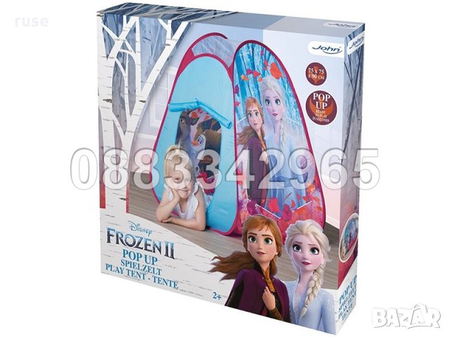 НОВИ! JOHN Палатка за игра - POP UP - Disney Frozen 2 - Замръзналото кралство 2, снимка 9 - Играчки за стая - 34777373