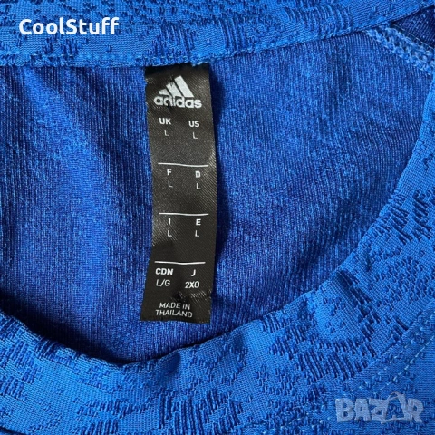 Мъжка Спортна Тениска Adidas France Размер L, снимка 3 - Тениски - 53847821
