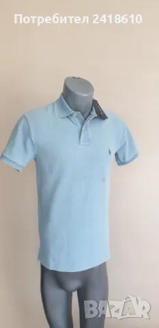 POLO Ralph Lauren Pique Cotton Slim Fit Mens Size S НОВО! ОРИГИНАЛ! Мъжка Тениска!, снимка 3 - Тениски - 50004024