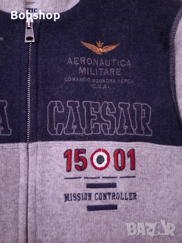 Мъжки суичър Aeronautica Militare , снимка 3 - Суичъри - 52754469