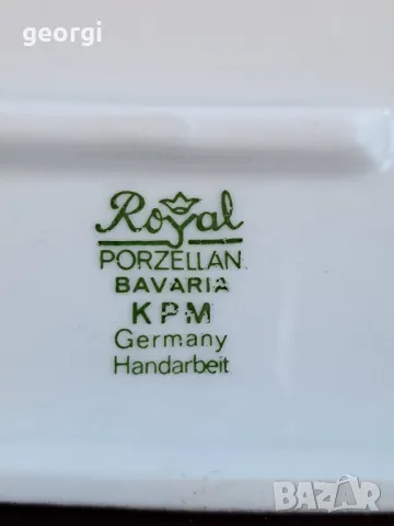 немско порцеланово плато Royal KPM   22/5, снимка 6 - Сервизи - 49251481
