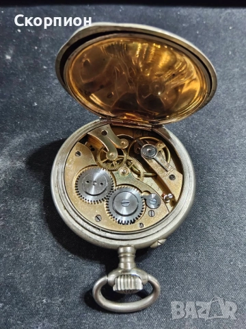 Швейцарски джобен часовник 1925г. - Класика в жанра - ПРОМОЦИЯ, снимка 9 - Джобни - 49241450