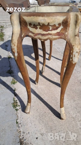 Ретро кутии на крака италиански, снимка 10 - Шкафове - 53767903