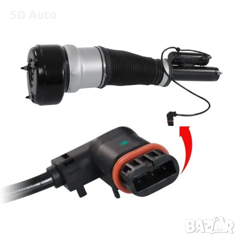 Въздушна възглавница с амортисьор–предна лява/дясна Подходящ за Мерцедес S Klassa W221  Без 4 MATIC, снимка 3 - Части - 47699391