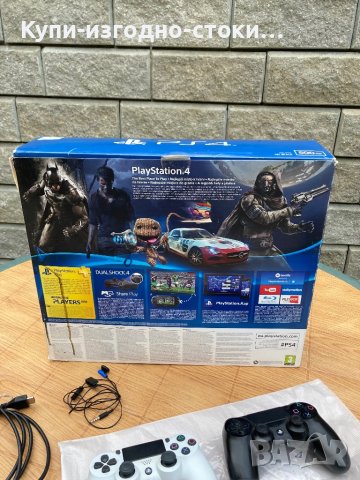 PS4 500gb с кутия , два джойстика и игра, снимка 5 - PlayStation конзоли - 42362887