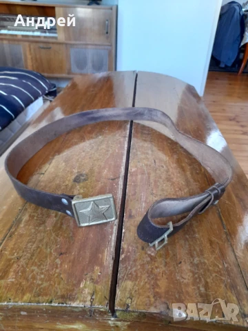 Стар Военен колан #5, снимка 2 - Антикварни и старинни предмети - 51408359