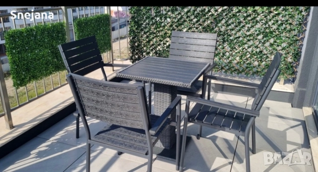 Маса и 4 бр. Столове за 150€. от 450€ два комплекта, снимка 8 - Градински мебели, декорация  - 51780278