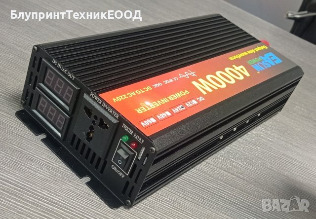 Инвертори POWLAND/EASUN 2000/4000W пълна синусоида 12 или 24V DC, снимка 4 - Друга електроника - 44211306