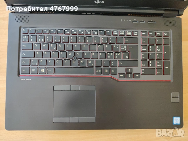 17.3" Лаптоп Fujitsu Celsius H970 (i7, quadro p5000 16GB), снимка 11 - Лаптопи за работа - 53865831