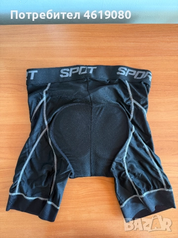 Мъжки колоездачни шорти с гел подплата – размер M (EU 48), снимка 3 - Спортни дрехи, екипи - 52010323