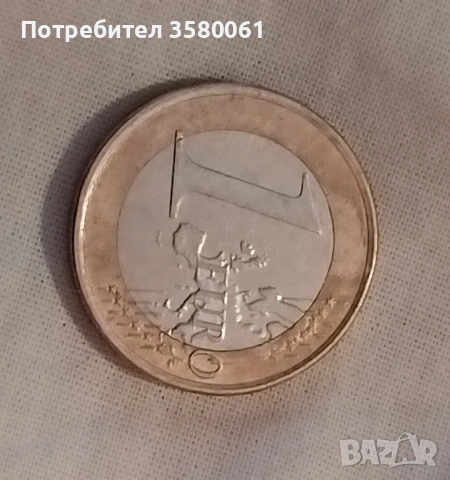 Рядка находка 1евро Ирландия , снимка 2 - Нумизматика и бонистика - 53117271