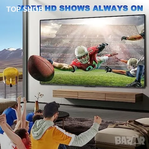 Нова Портативна TV Антена 4K 1080P 250+ мили 360° Дом, снимка 2 - Други стоки за дома - 49639575