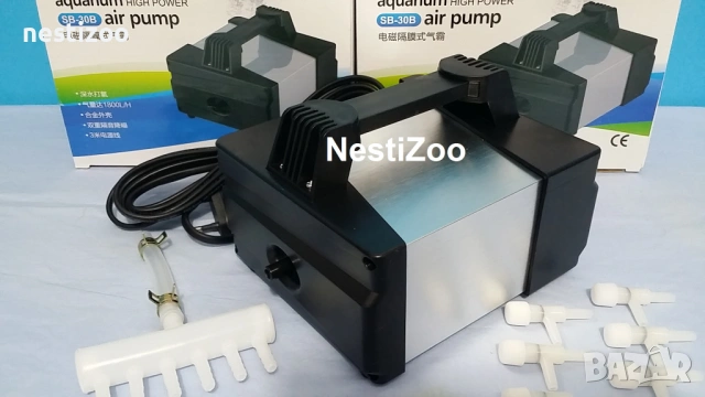 Професионален Компресор За Аквариуми-1800л/час 6 Изхода