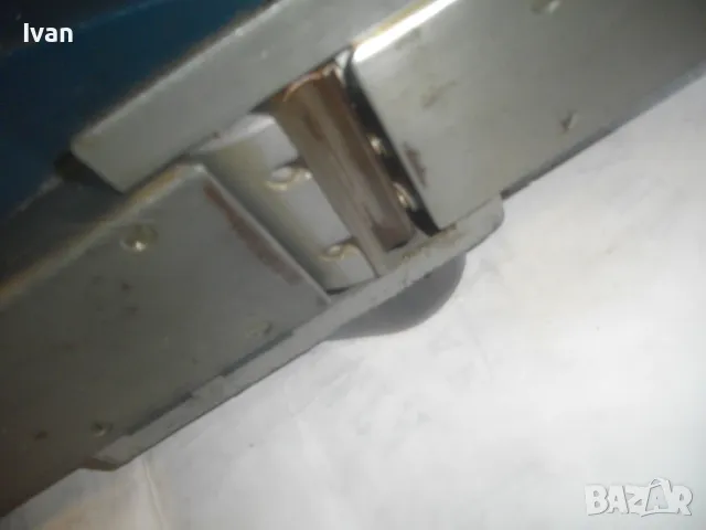 ГОЛЯМО ПРОФЕСИОНАЛНО ЕЛЕКТРИЧЕСКО РЕНДЕ 900 ВАТА 45СМ 6,0КГ AEG Старо качество ОТЛИЧНО 75мм ножове , снимка 10 - Други инструменти - 47967005