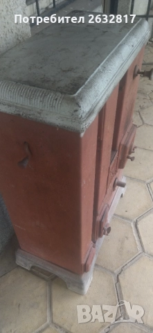 Старинна печка , снимка 2 - Печки, фурни - 52462799
