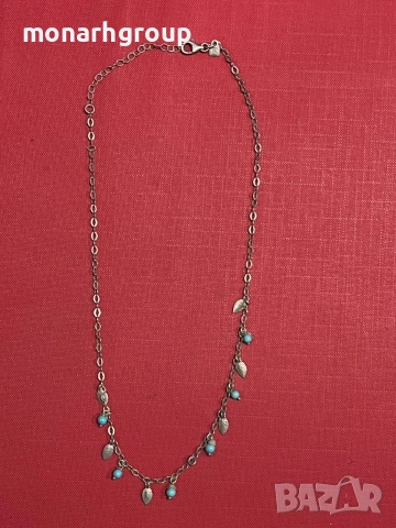 Сребърно колие