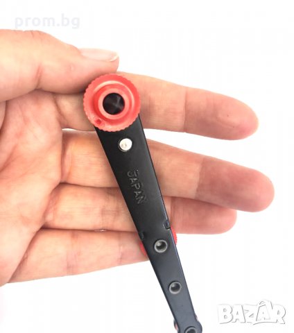 висококачествена мини тресчотка с 4 бита, 22 мм, произведена в Япония, снимка 9 - Други инструменти - 34536192