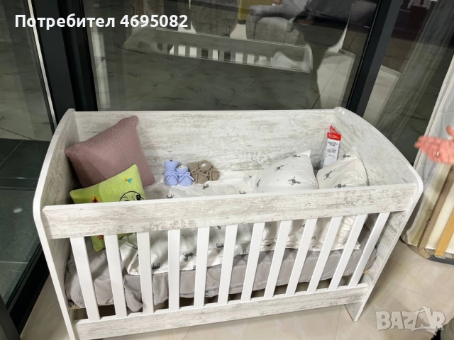 Бебешко легко с матрак, снимка 3 - Бебешки легла и матраци - 52951929