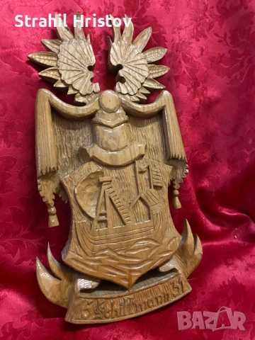 Дърворезба на стар ветроходен кораб