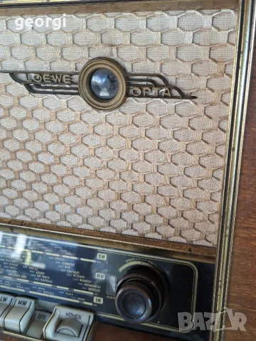 лампово радио Loewe opta magnet   , снимка 3 - Радиокасетофони, транзистори - 49004196