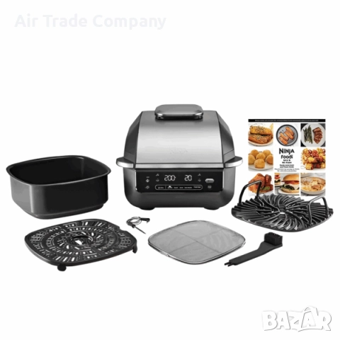 Грил и Фритюрник с горещ въздух, 5-в-1, Ninja EG351EU, снимка 7 - Фритюрници - 51687221