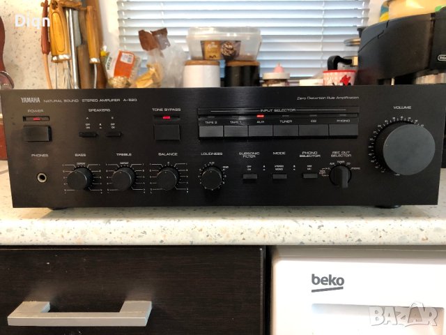 Yamaha A-520, снимка 3 - Ресийвъри, усилватели, смесителни пултове - 42370869