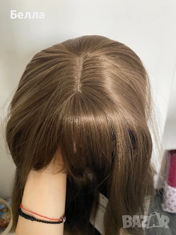 НОВА естествена перука! 100% високо качество, снимка 4 - Аксесоари за коса - 50688790