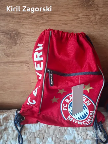 Оригинални футболна мешка и спортен сак Bayern Munich , снимка 2 - Футбол - 55951387