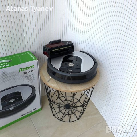 Робот прахосмукачка iRobot Roomba 971 AeroForce технология App 2 четки, снимка 1 - Прахосмукачки - 42486653