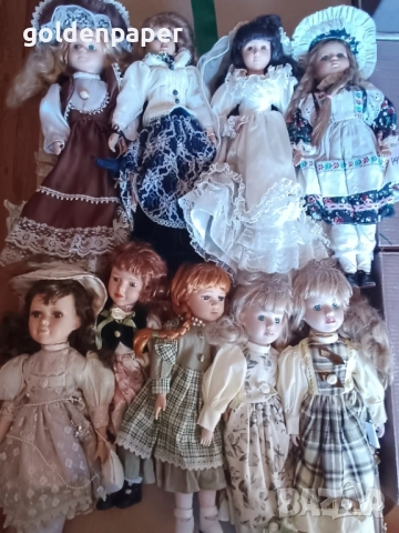 Стари порцеланови кукли, снимка 3 - Колекции - 52571283