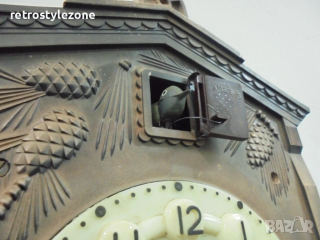 № 8503 Стар руски стенен часовник МАЯК , снимка 4 - Антикварни и старинни предмети - 53526845