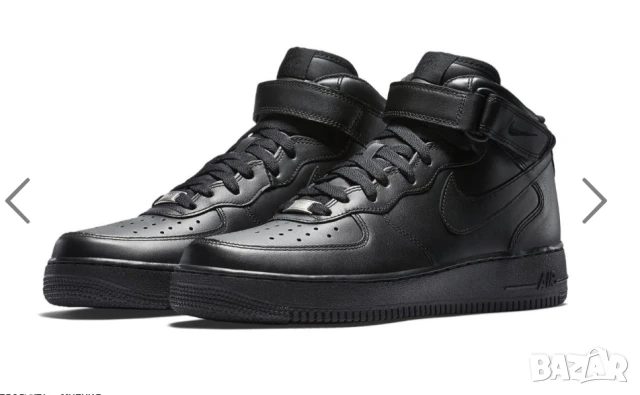 Оригинални кецове / маратонки NIKE AIR FORCE 1 MID '07 номер 39 ,5 -40 , снимка 3 - Маратонки - 50570484
