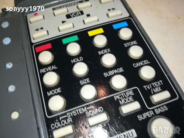JVC RM-C891 TV/VCR REMOTE-ВНОС SWISS 0303241252, снимка 9 - Дистанционни - 44583647