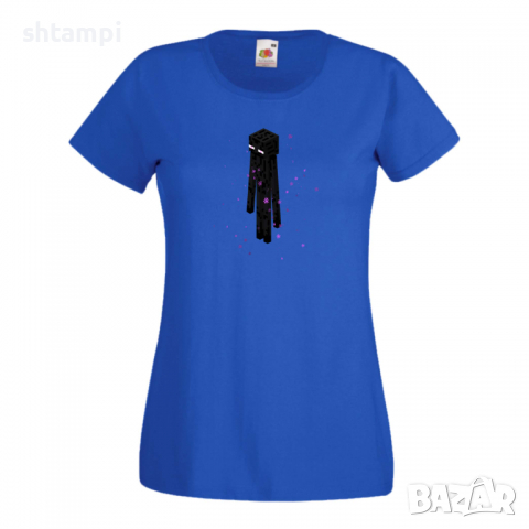 Дамска тениска Enderman 1 майнкрафт Minecraft,Игра,Забавление,подарък,Изненада,Рожден Ден., снимка 8 - Тениски - 36520686