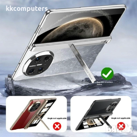 Huawei Mate X6 GKK Integrated Magnetic / View Window/ HD Tempered Glass Калъф и Протектор, снимка 3 - Калъфи, кейсове - 51955277