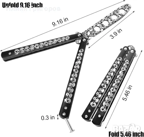 Нож Пеперуда - Butterfly Knife, снимка 5 - Колекции - 47467201