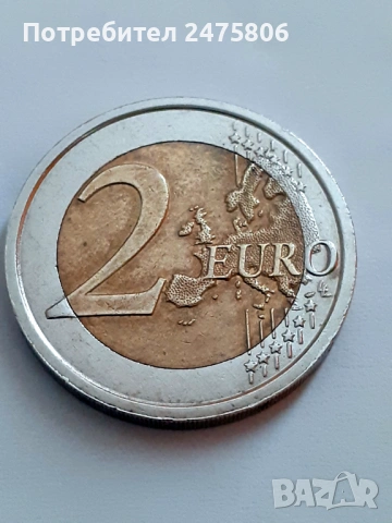 Рядка колекционерска монета - 2 евро Данте Алигери с грешка, снимка 5 - Нумизматика и бонистика - 53202705