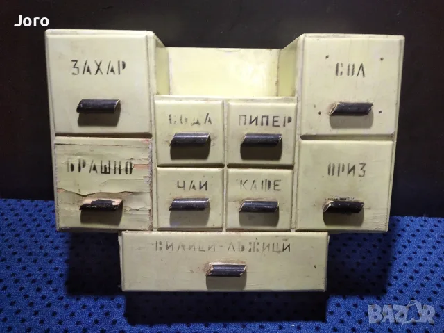 дървено шкафче за подправки, снимка 6 - Антикварни и старинни предмети - 56363347