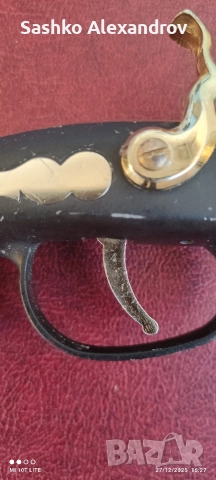 Бензинова запалка пистолет тип Derringer - винтидж , снимка 3 - Други ценни предмети - 52958391