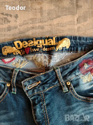 Дънки DESIGUAL, снимка 2 - Дънки - 49800256
