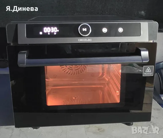 Свободно стояща фурна с пара Cecotec , снимка 4 - Печки, фурни - 56106321