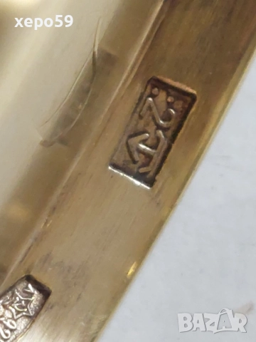 СССР-сребърно великденско(Пасхалное)яйце с клетъчен горещ емайл/среда 20 век,сребро 925, снимка 16 - Антикварни и старинни предмети - 52824916