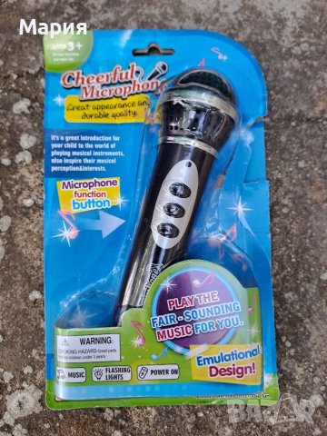 Микрофон за деца, снимка 1 - Музикални играчки - 41126516