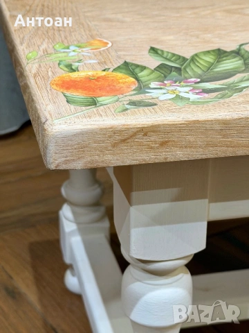 Холна маса дъб - преобразена , снимка 4 - Маси - 48656994