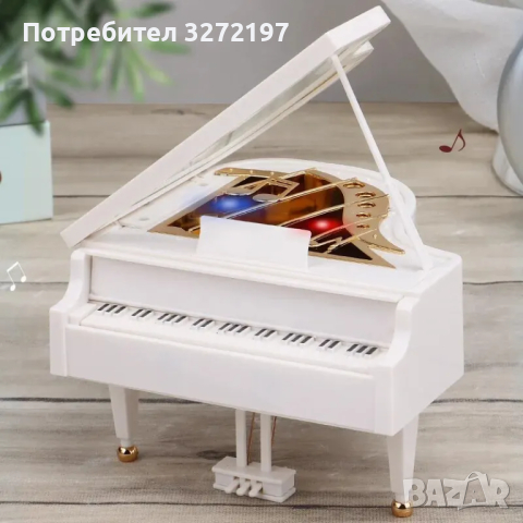 Музикална кутия пиано, снимка 2 - Декорация за дома - 44827865